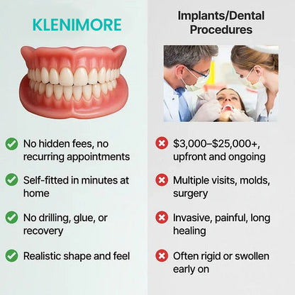 ⏰ Custom-Fit Dentures  ENDS TODAY   50% OFF | Smile with Confidence|Buy 2, Get 1 Free