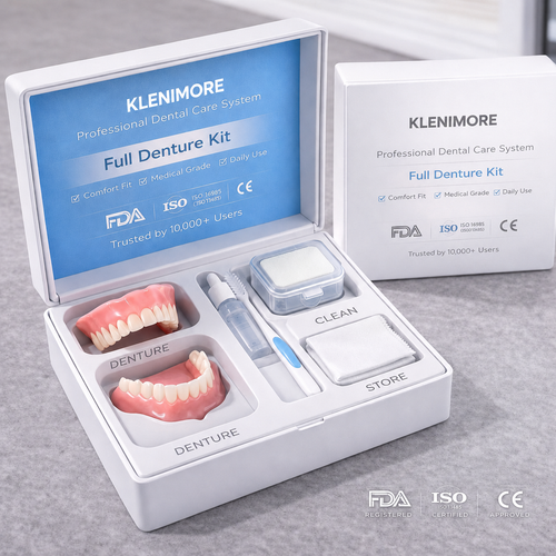 ⏰ Custom-Fit Dentures  ENDS TODAY   50% OFF | Smile with Confidence|Buy 2, Get 1 Free