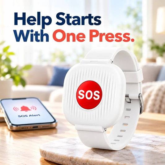 🔥LAST DAY SALE 49% OFF-⚡ One-Touch SOS Safety Watch