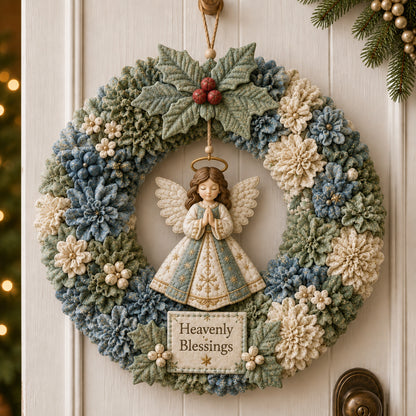 🔥50% Off Last Day🔥🎄 3D Fabric Poke Wreath DIY Kit