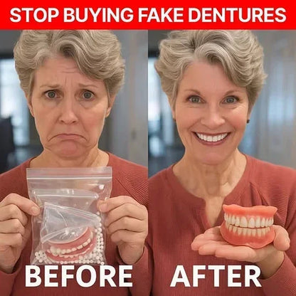 ⏰ Custom-Fit Dentures  ENDS TODAY   50% OFF | Smile with Confidence|Buy 2, Get 1 Free